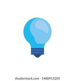 bulb light idea think icon