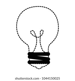 bulb light isolated icon