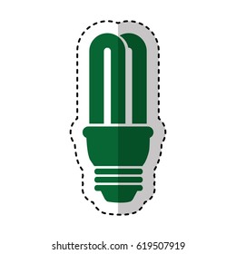 bulb light isolated icon