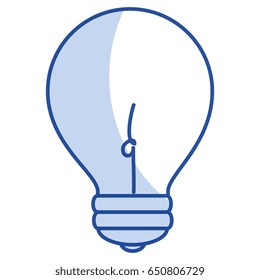 bulb light isolated icon