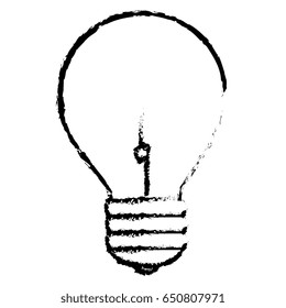 bulb light isolated icon
