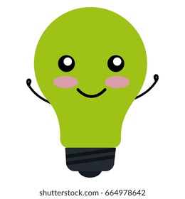 bulb light isolated icon