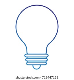 bulb light isolated icon