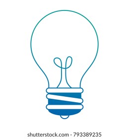 bulb light isolated icon