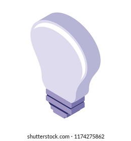 Bulb light isometric