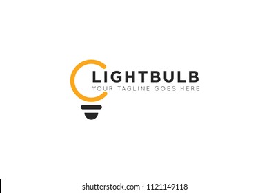 bulb, light, lamp logo, icon, symbol