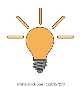 Bulb light symbol