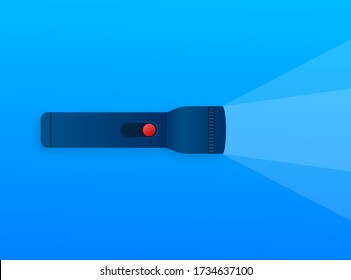 Icono vectorial de luz bombilla. Rayo luminoso. Moderno e interno, gran diseño para cualquier propósito. Ilustración de material vectorial.