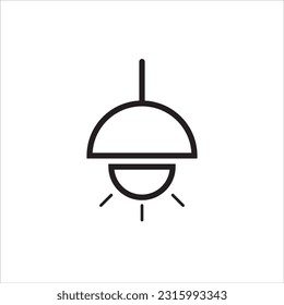 Bulb light vector icon. Electric lighting. Electric, shining. Light Bulb icon vector, isolated on background. Light bulb icon - sign of ideas, solutions. Energy light bulb symbol,