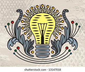  bulb logo design
