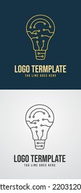 Bulb Logo Design Template for all kind of Business 