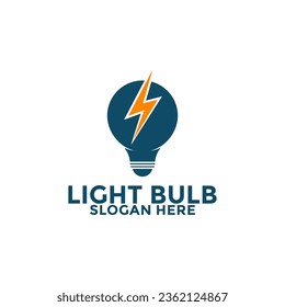 Bulb Logo Design Template, Creative Modern Bulb Logo Icon