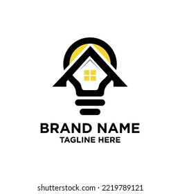 Bulb Logo Design Template Inspiration, Vector Illustration.