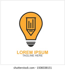 Bulb Logo Design Vector Illustration . Idea Design For Your Business