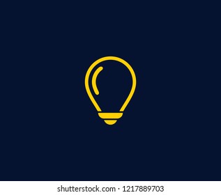 Bulb logo icon 