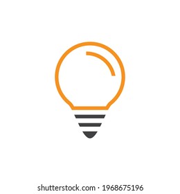 Bulb logo vector illustration template