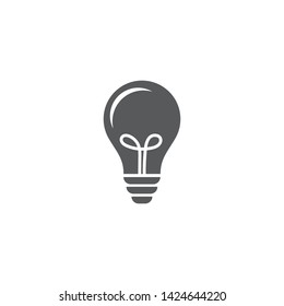Bulb logo vector ilustration template