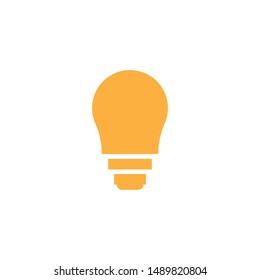 Bulb logo vector ilustration template