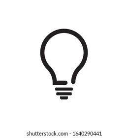Bulb logo vector ilustration template