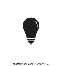 Bulb logo vector ilustration template