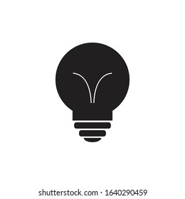 Bulb logo vector ilustration template