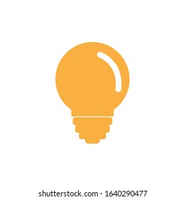 Bulb logo vector ilustration template