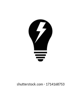 Bulb logo vector ilustration template