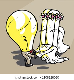 Bulb and Neon get Married