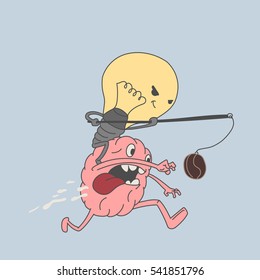 bulb rides on the brain