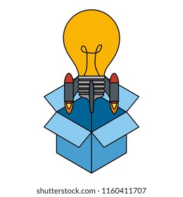 bulb rocket launcher in box