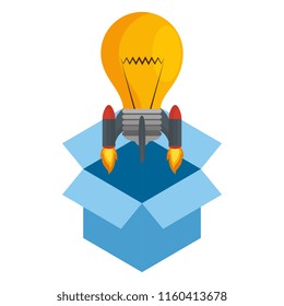 bulb rocket launcher in box