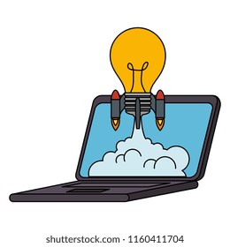 bulb rocket launcher in laptop