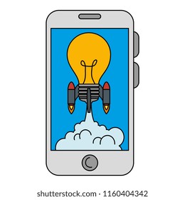 bulb rocket launcher in smartphone