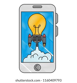 bulb rocket launcher in smartphone
