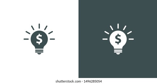 Bulb Symbol Sign Icon Vector