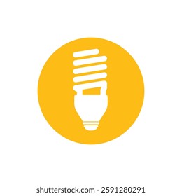 Bulb technology illustration logo icon vector design