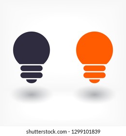 bulb  vector icon 