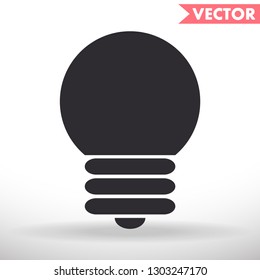 bulb  vector icon 