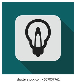 Bulb vector icon