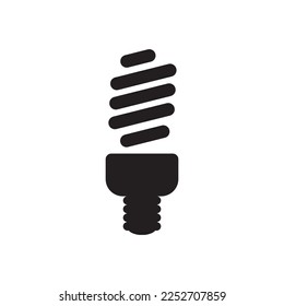 Bulb vector icon. Idea flat sign design. Bulb lamp symbol pictogram. Bulb icon