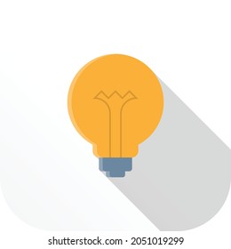 bulb  Vector illustration on a transparent background. Premium quality symbols. Vector Line Flat color  icon for concept and graphic design.