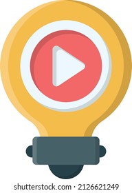 bulb Vector illustration on a transparent background.Premium quality symmbols.Vector line flat icon for concept and graphic design.
