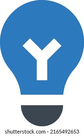 Bulb Vector illustration on a transparent background.Premium quality symbols.Glyphs vector icon for concept and graphic design.