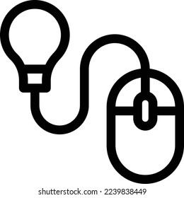 Bulb, Vektorgrafik auf transparentem Hintergrund. Hochwertige Symbole. Dünne Vektorsymbole für Konzept und Grafikdesign.