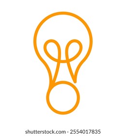 Bulb Vector Logo Design Template