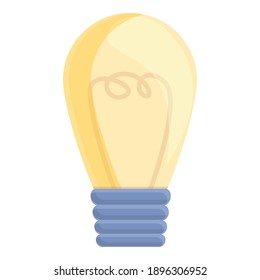 Icono de desperdicio de bombillas. Dibujo del icono del vector de residuos bombillos para diseño web aislado en fondo blanco