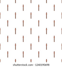 Bulb zip pattern seamless vector repeat for any web design