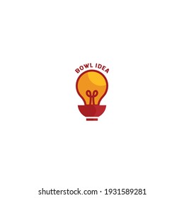Bulbbowl | Dual meaning logo combination of food and other goods
