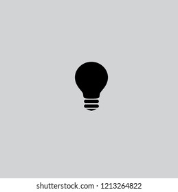 bulb,light icon vector, lamp energy simple line vector icon