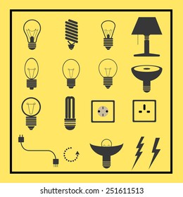 bulbs and electric collection set